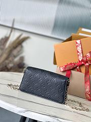 Louis Vuitton LV Wallet On Chain Metis Black 19 x 11 x 5.5 cm - 4