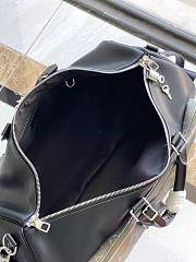 Louis Vuitton LV Keepall Bandoulière 50 Khaki Black 50x29x23cm - 6