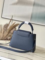 Louis Vuitton LV Capucines Navy Blue BB Bag 27x17.3x9cm - 4
