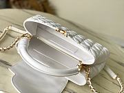 Louis Vuitton LV Capucines East-West MM White 33x19x9cm - 4