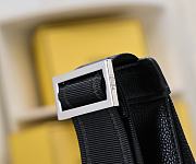 Fendi Roma Cono One-shoulder Backpack Black 38x18x12cm - 6