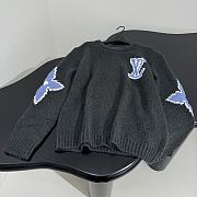 Louis Vuitton LV Grey Sweater 03 - 4