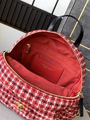 Chanel Red Backpack 28x26x11cm - 5
