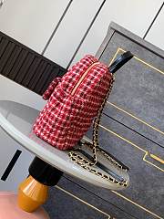 Chanel Red Backpack 28x26x11cm - 3