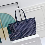 Goyard Saint Louis PM Tote Blue 47x34x26cm  - 1