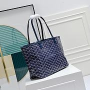 Goyard Saint Louis PM Tote Blue 47x34x26cm  - 4