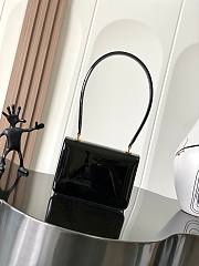 Celine Teen Garance Bag Patent Black Calfskin 18.5x13.5x7cm - 4