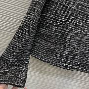 Gucci Striped Tweed Lamé Jacket - 5