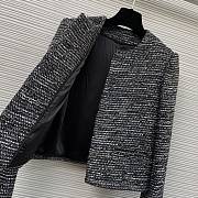 Gucci Striped Tweed Lamé Jacket - 4