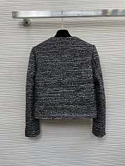 Gucci Striped Tweed Lamé Jacket - 2