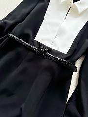 Dior Black White Long Dress - 2