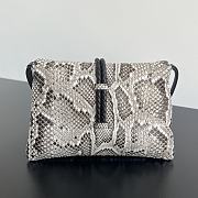 Bottega Veneta Small Liberta Bag Crocodile 27.5x16x6cm - 4