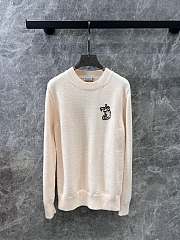 Burberry B Snake Wool Cashmere Sweater Nutmeg - 1