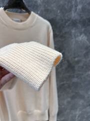 Burberry B Snake Wool Cashmere Sweater Nutmeg - 3