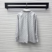 Louis Vuitton LV Pleated Collar Chain Print Shirt - 4