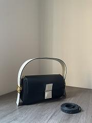 Fendi Baguette Twist Shoulder Bag Black 28x15x7cm - 3