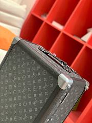 Louis Vuitton LV Rolling Trunk Suitcase Monogram Eclipse 55x39x24cm - 3