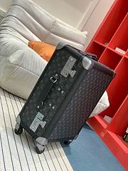 Louis Vuitton LV Rolling Trunk Suitcase Monogram Eclipse 55x39x24cm - 5