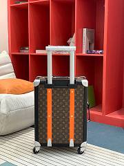 Louis Vuitton LV Rolling Trunk Suitcase Monogram Black 55x39x24cm - 2