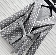 Louis Vuitton LV Reversible Signature Hooded Wrap Coat - 2