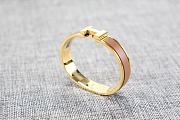 Hermes Brown Gold Bracelet - 3