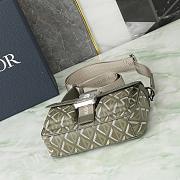 Dior Hit The Road Bag with Strap Olive Green 27x17x9cm - 5