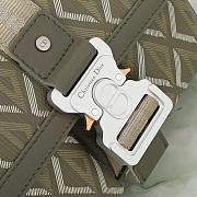 Dior Hit The Road Bag with Strap Olive Green 27x17x9cm - 2
