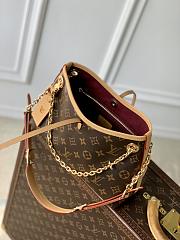 Louis Vuitton LV Carryall BB Bag Monogram 26x10x17cm - 6
