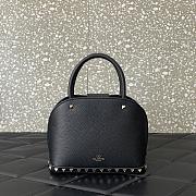 Valentino Garavani Rockstud Small Black Bag 21x15x10cm - 4