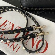 Valentino Garavani Rockstud Small Black Bag 21x15x10cm - 2