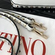 Valentino Garavani Rockstud Small White Bag 21x15x10cm - 3
