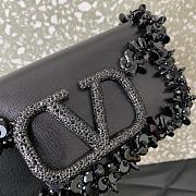 Valentino Garavani Mini Loco Black Bag 19x10.5x5cm - 5
