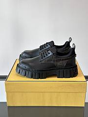 Fendi Force Lace-ups Black Leather  - 2