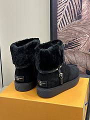 Louis Vuitton LV Aspen Platform Ankle Boot Black - 3