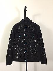 Louis Vuitton LV Denim Jacket Black - 1