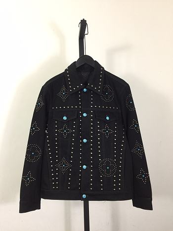 Louis Vuitton LV Denim Jacket Black