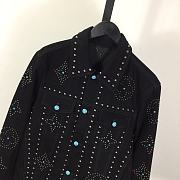 Louis Vuitton LV Denim Jacket Black - 3