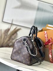 Louis Vuitton LV Speedy Soft 30 Dark Black Monogram 30x21x17cm - 5