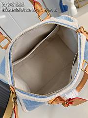 Louis Vuitton LV Speedy 40 Winter Denim 40x26x23cm - 5