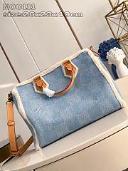 Louis Vuitton LV Speedy 40 Winter Denim 40x26x23cm - 3