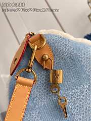 Louis Vuitton LV Speedy 40 Winter Denim 40x26x23cm - 2