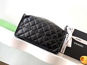Chanel Cruise 25C Bag Black Lambskin Hobo 30x26x14cm - 3