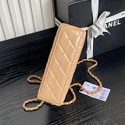Chanel Kelly Beige Top Handle Bag 13x19x7cm - 6