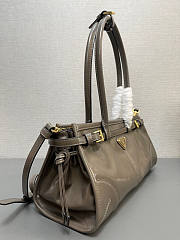 Prada Medium Leather Handbag 32x15.5x12cm - 4