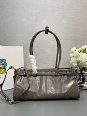 Prada Medium Leather Handbag 32x15.5x12cm - 2