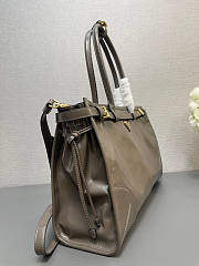Prada Large Leather Handbag 38x24x12cm - 5