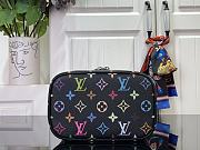 Louis Vuitton LV Cosmetic Bag Multicolor Black 20x14x13cm - 6