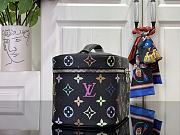 Louis Vuitton LV Cosmetic Bag Multicolor Black 20x14x13cm - 5