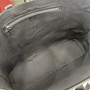 Gucci Large Tote Bag With Web Black 50x28x17cm - 2