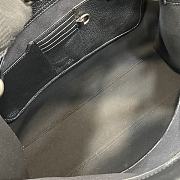 Gucci Large Tote Bag With Hook Closure Black 50x35x16cm - 2